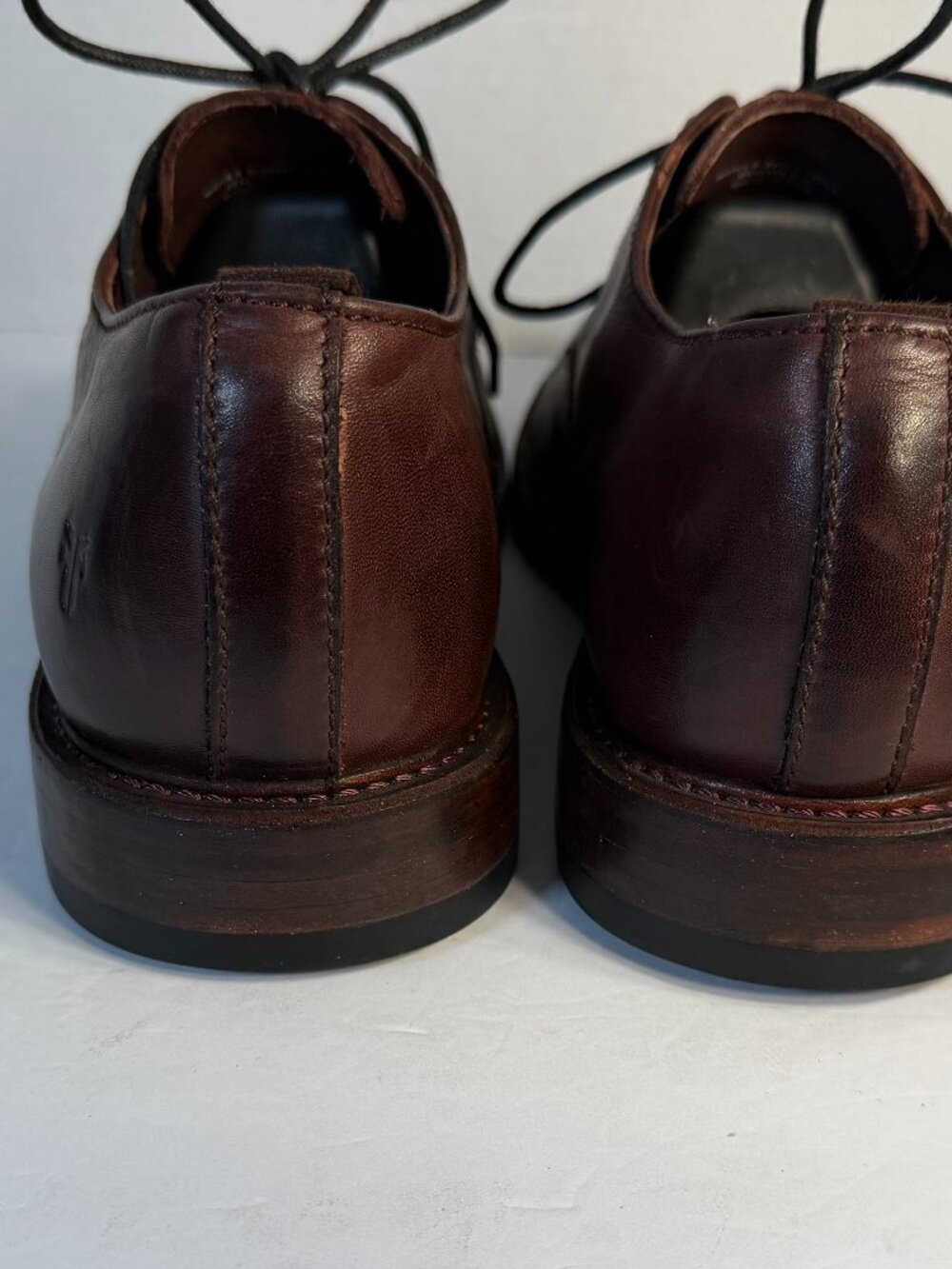 Mens Size 9 FRYE brown leather shoes - Picture 12 of 16